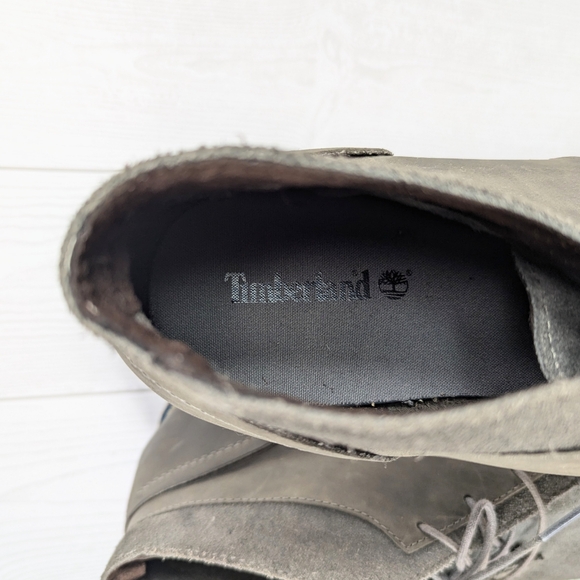 Timberland Rivenia Suede Shoes Men's Size 10.5 Gray Genuine Leather and … - Picture 13 of 15